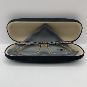 Versus‎ by Versace MOD 7064 1045 Brown Eyeglasses Frame 51-16-135 NWOT w/ Case